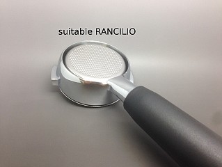 Naked filter holder suitable RANCILIO