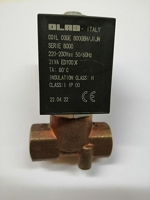 Lelit 9700003 2 ways solenoid valve 220 volt Lelit