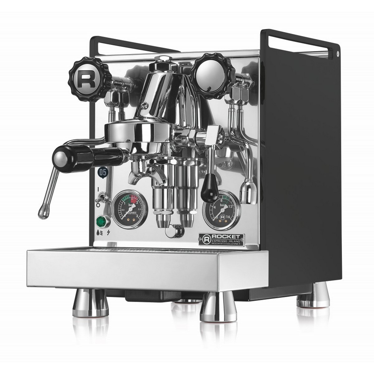 Acquista online Macchina da caffè Rocket Espresso MOZZAFIATO CRONOMETRO R Nera